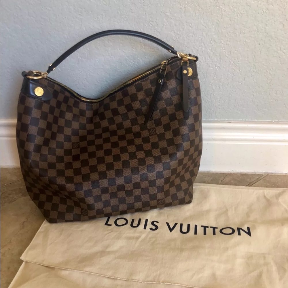 Louis Vuitton Damier Ebene Hobo
